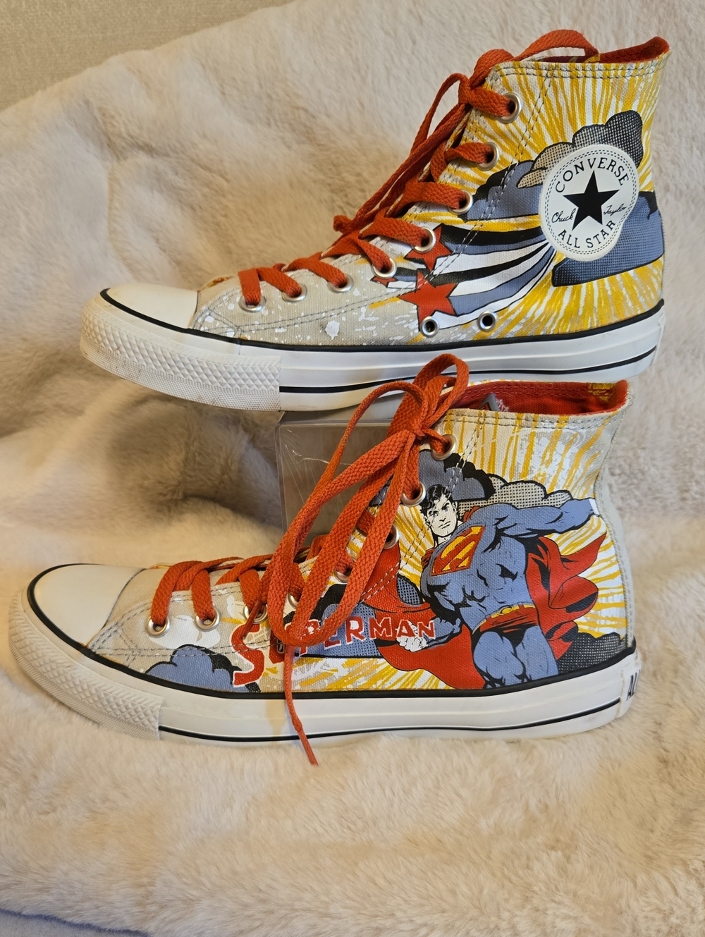 Collectible DC Comics Superman X Converse Chuck Taylor All-Star Sneakers